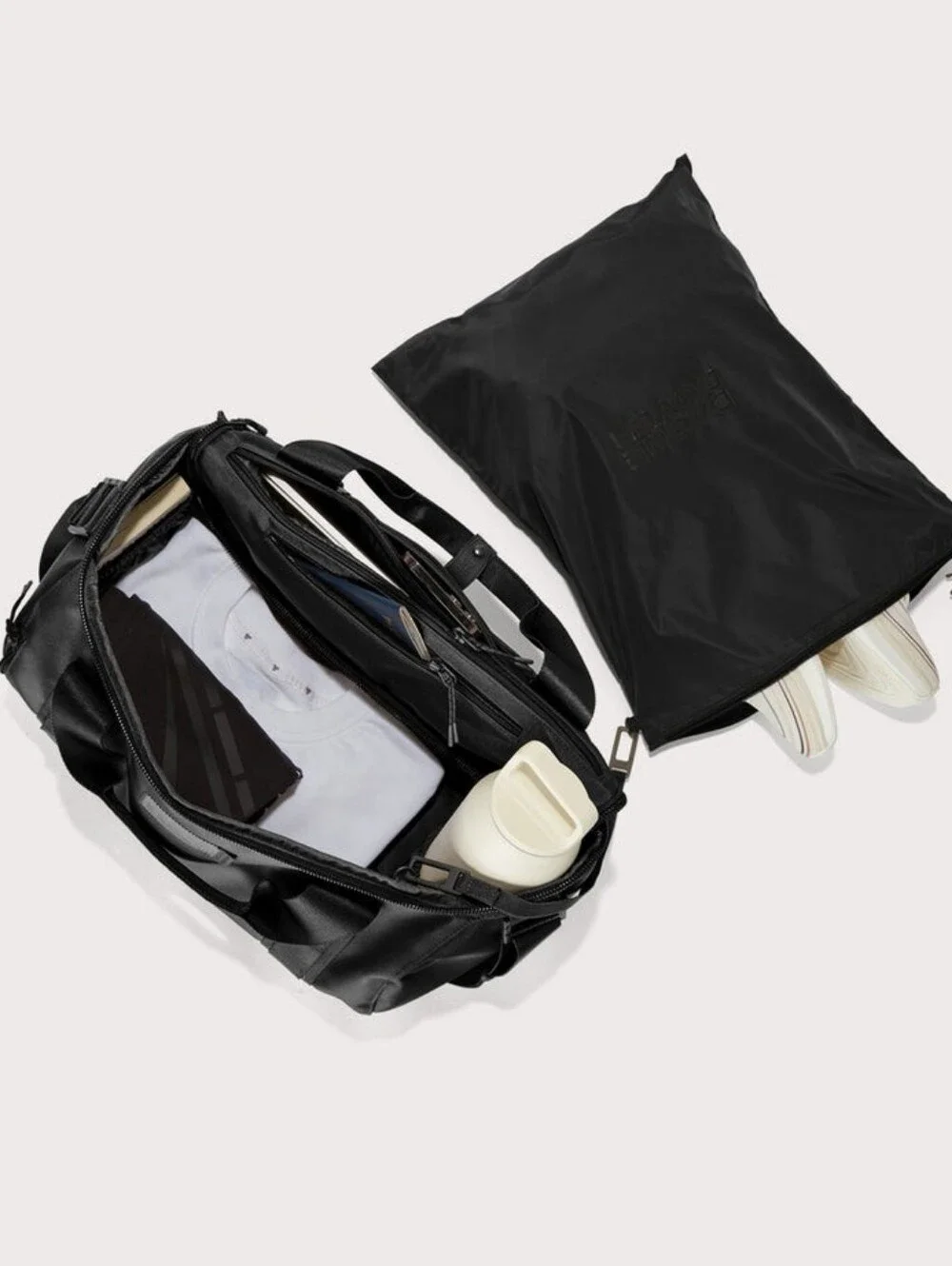 Dagne Dover Medium Denver Convertible Duffle In Color Onyx - Picture 2 of 8